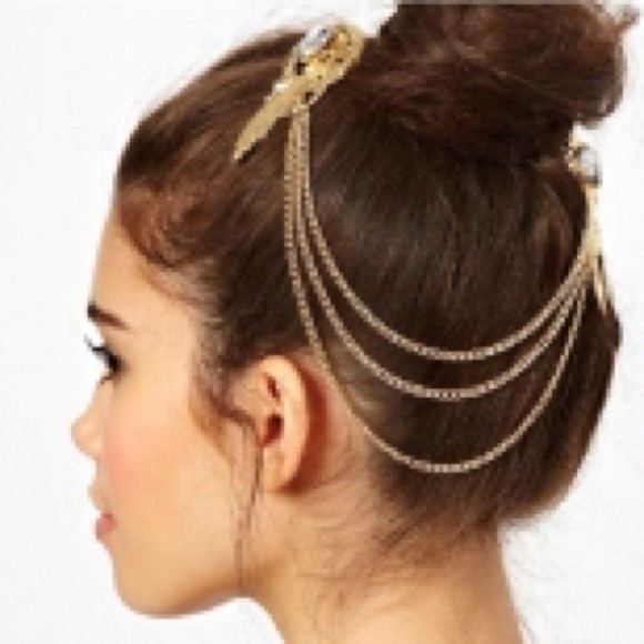 🆕 Glam golden double hair comb NWOT - Picture 1 of 1