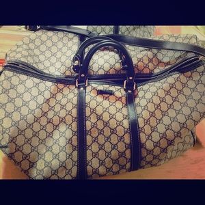 Authentic Gucci Duffle Bag