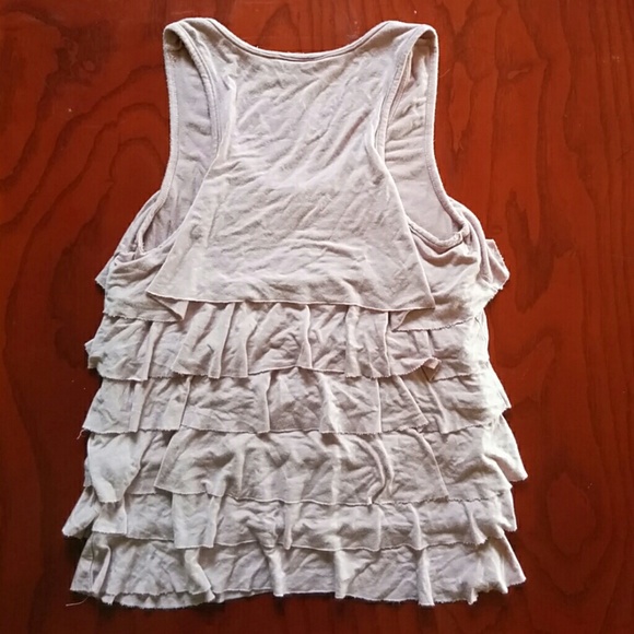 Cascading ruffled Tank Top - Picture 2 of 3