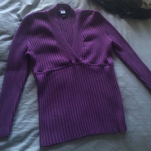 Purple sweater XL