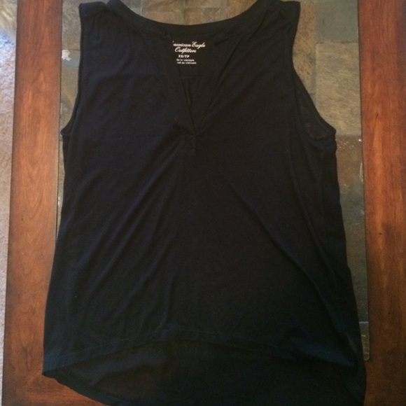 AEO Black tank top - Picture 1 of 1