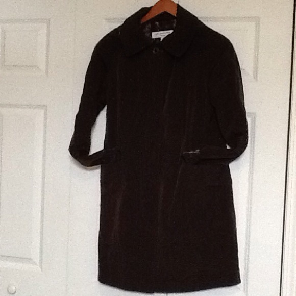 Liz brown pant coat with hood