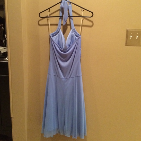 Trixxi Columbia Blue Dress - Picture 3 of 3