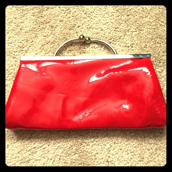 Chinese Laundry Red Clutch