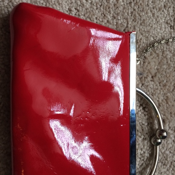 Chinese Laundry Red Clutch - Picture 4 of 4