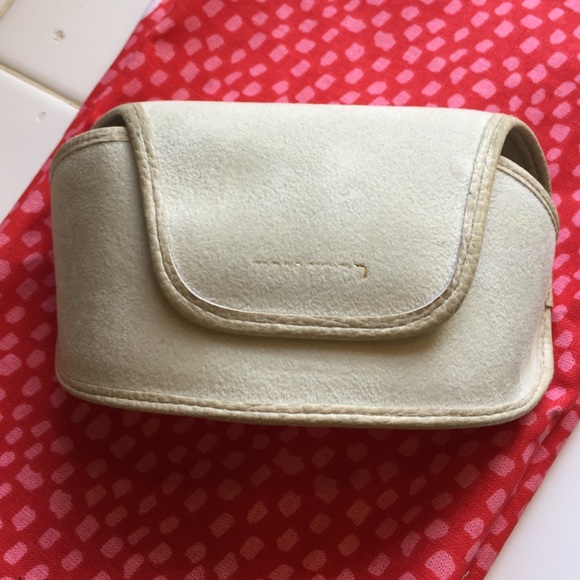 Tom ford ivory suede sunglasses case for @jaylex