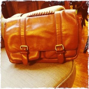 Tan Satchel