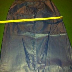 Additional photos to original blue leather skirt