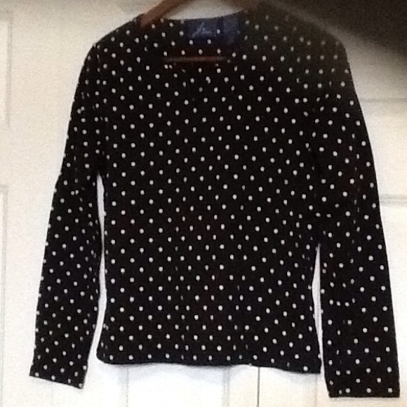 SOLD!!! Precious polka dot top