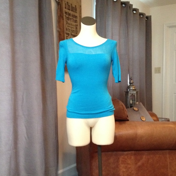 Turquoise sweater