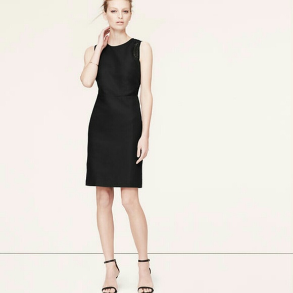 New LOFT Black Sleeveless Dress