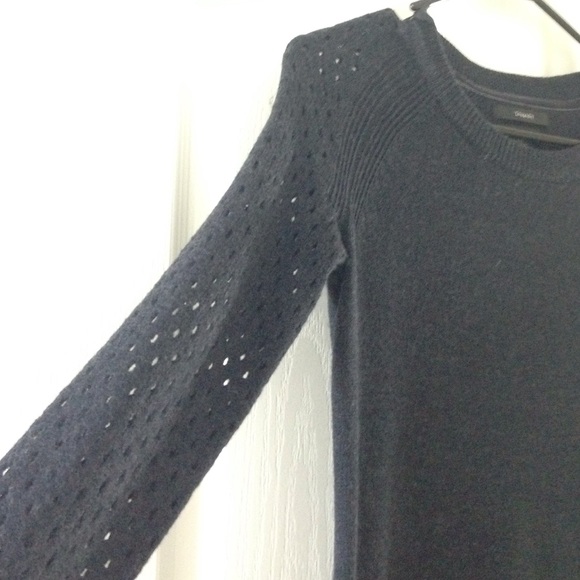 Grey Wool bodyfit sweater dress