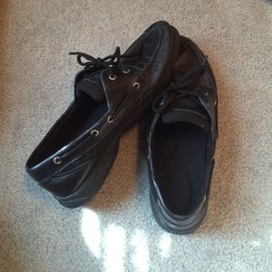 Women's Black Sperry Top-Siders