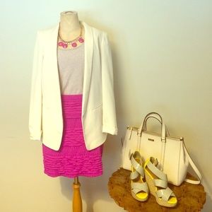 Hot Pink Pencil Skirt