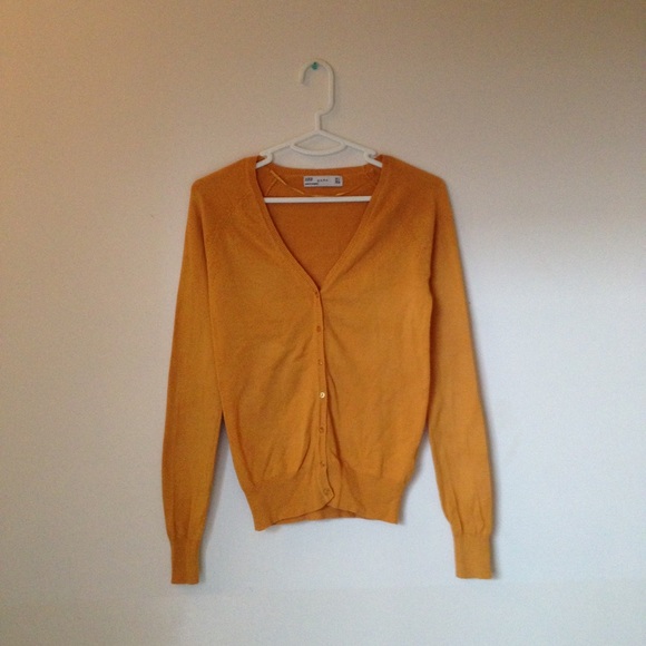 Mustard Cardigan