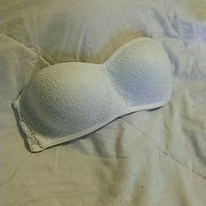 VS White strapless bra!