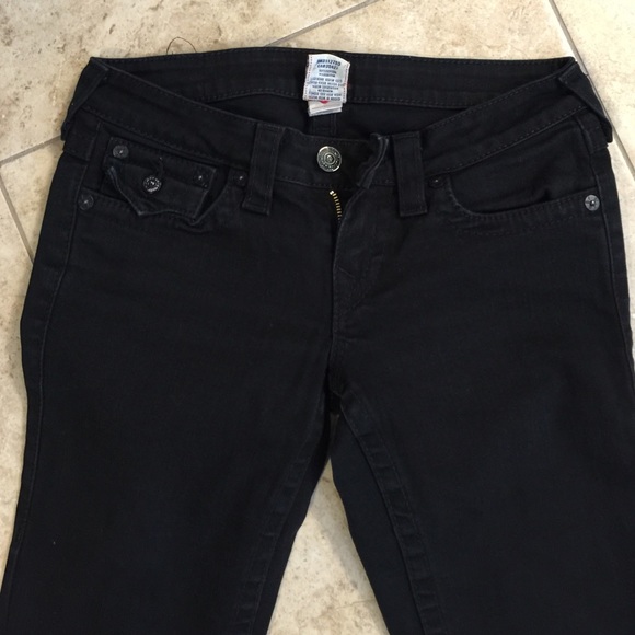 True Religion Black jeans 28