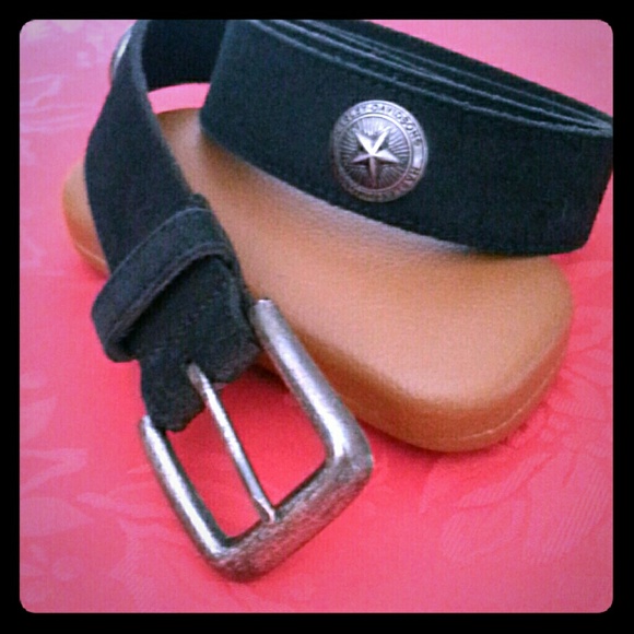 SALE NEW LISTING♡♡Harley Black Soft Leather Belt L