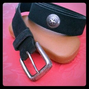 SALE NEW LISTING♡♡Harley Black Soft Leather Belt L