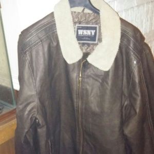 New leather man jacket