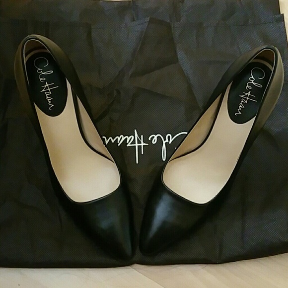 Black cole haan heels nike air