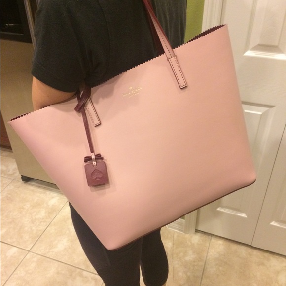 kate spade Handbags - Light pink Kate Spade tote