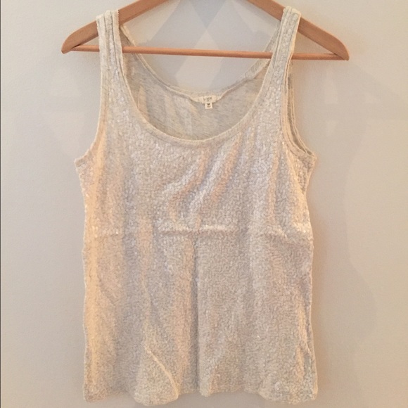 J Crew Sequin Tank