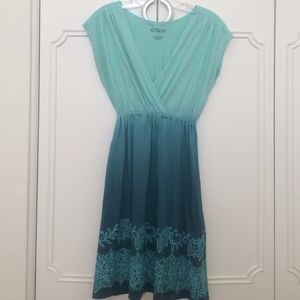 Crazy Shirts Mint Ombré Dress