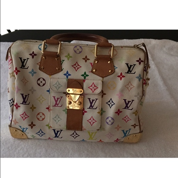 Louis Vuitton multicolor speedy - Picture 1 of 4