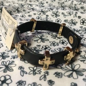 Cross wrap bracelet