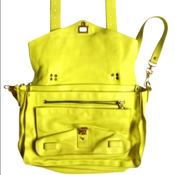 proenza schouler Medium PS1 bag bright yellow - Picture 3 of 4
