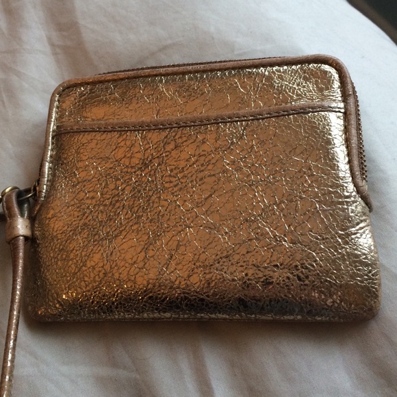 Gold Coach wristlet - Picture 4 of 4