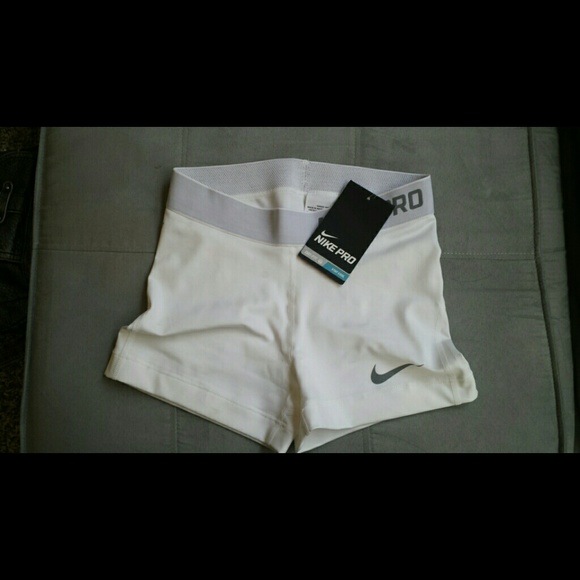 Brand new white nike pros