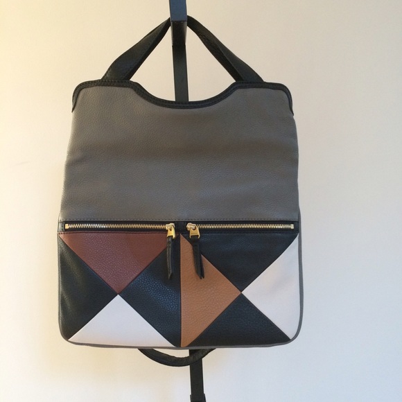 NWT FOSSIL Explorer Tote ❤️HP 12/9 & 1/17 - Picture 3 of 4