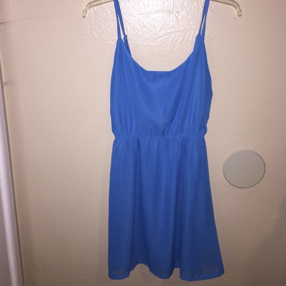 Blue summer dress