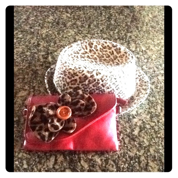 Cheetah Hat, Cheetah Hand Bag