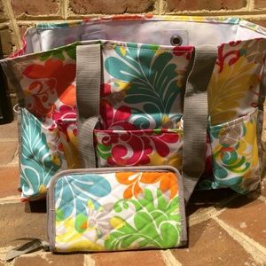 Thirtyone utility tote and wallet