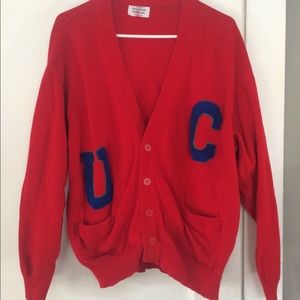 Vintage University-style Cardigan