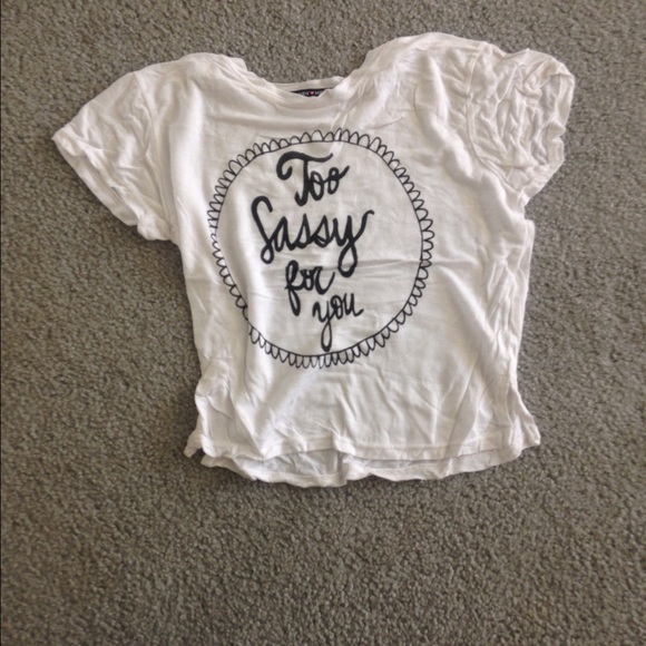 Too sassy for you crop top - Picture 1 of 1