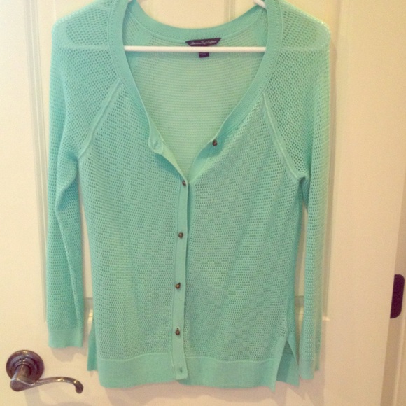American Eagle open-knit cardigan