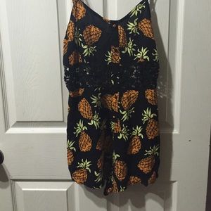 Pineapple romper