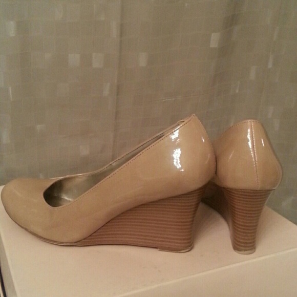 Patent Leather Wedge Heel