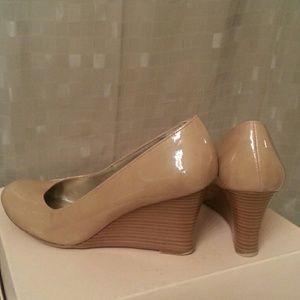 Patent Leather Wedge Heel