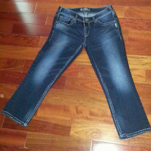 Silver capris
