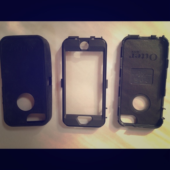 iPhone5 or 5s like new black OtterBox