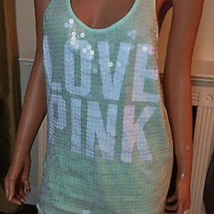❤️vs ️PINK mint tank