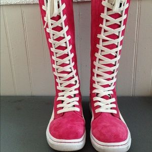 Puma High Tie-Up Shoes