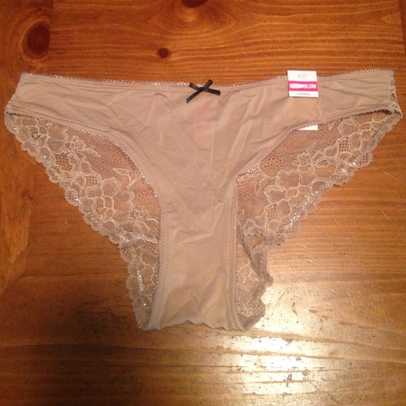 Cosmopolitan Nude Lace Panties