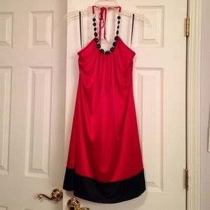 Fancy red dress