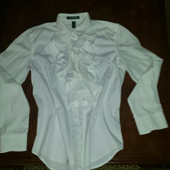 Raulph Lauren Ruffle Top